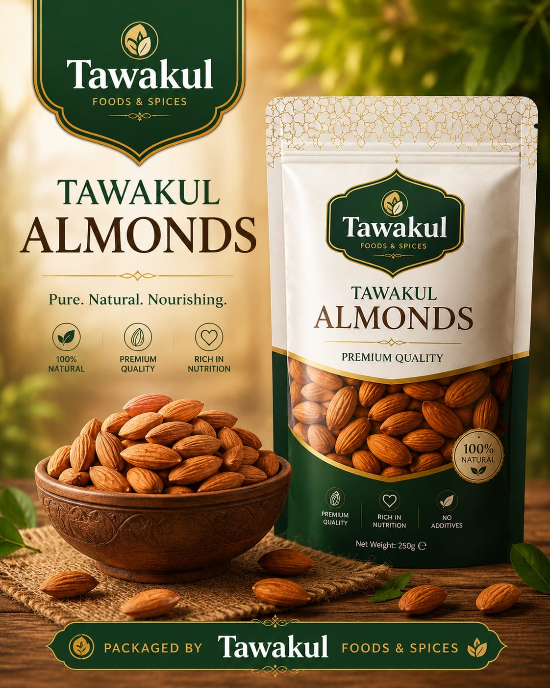 Tawakul Almonds