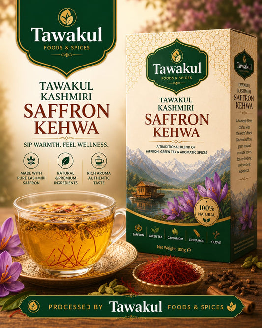 Tawakul Kashmiri Saffron Kehwa
