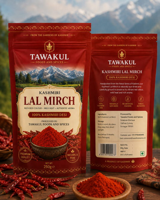 Tawakul Kashmiri Lal Mirch
